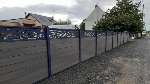 Cloture composite Boston