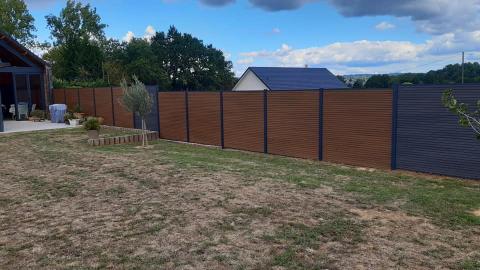 Cloture composite Boston